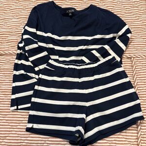 J. Crew Set: Top and Shorts